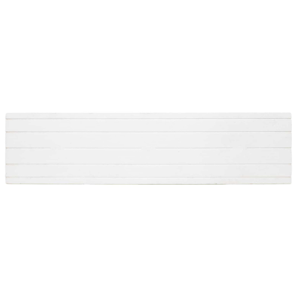 Produktbild för Väggpaneler 10 pcs Antracit 100 x 25 cm EPS Skum