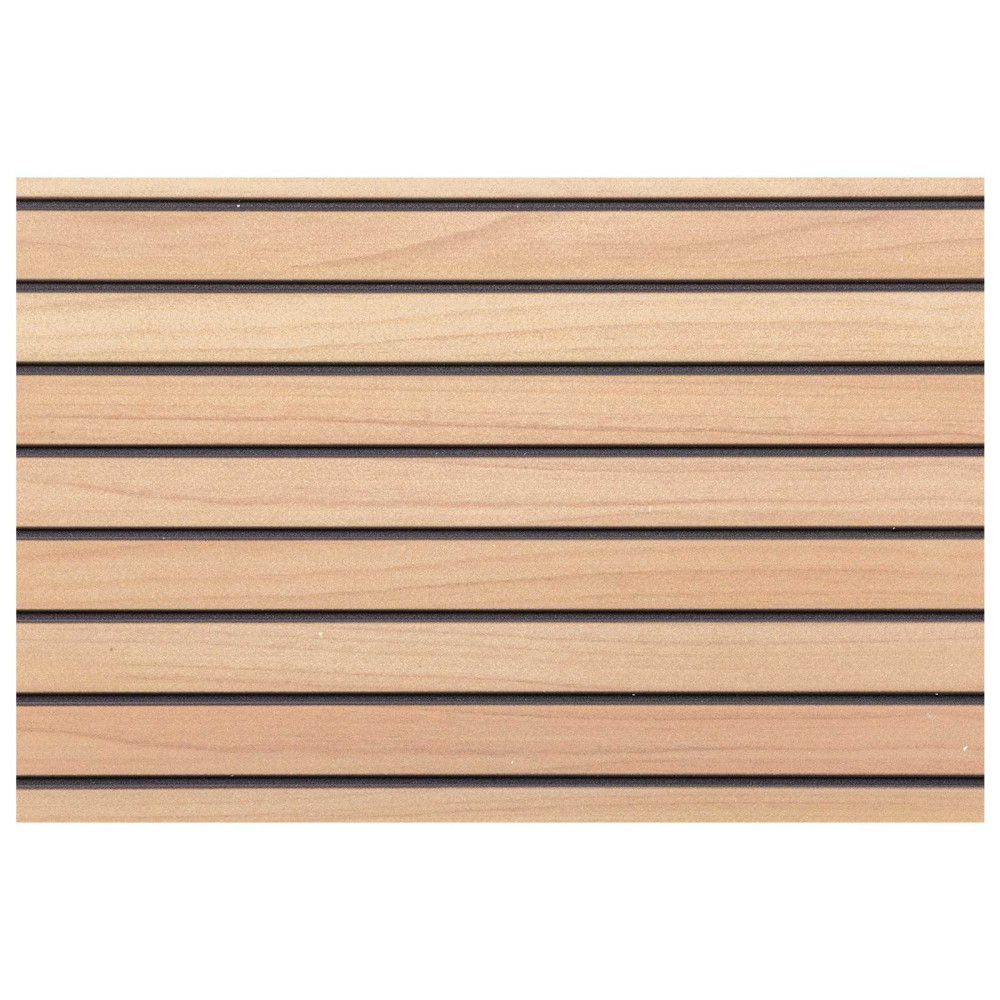 Produktbild för Väggpaneler 5 pcs Brun 100 x 50 cm EPS Skum