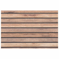 Produktbild för Väggpaneler 5 pcs Ljusbrun 100 x 50 cm EPS Skum