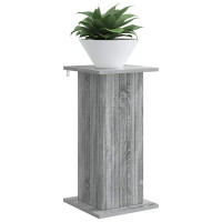 Produktbild för Växtställ Grå sonoma-ek 30,5 x 30 x 60,5 cm Konstruerat trä