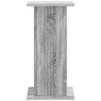 Produktbild för Växtställ Grå sonoma-ek 30,5 x 30 x 60,5 cm Konstruerat trä