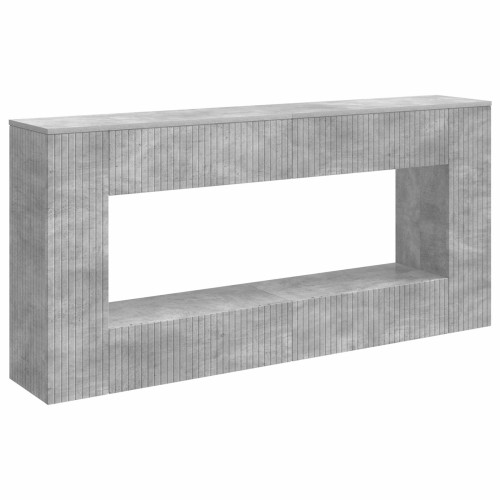 vidaXL Konsolbord Randig BetongGrå 155 x 29 x 74 cm Konstruerat trä - Soffbord