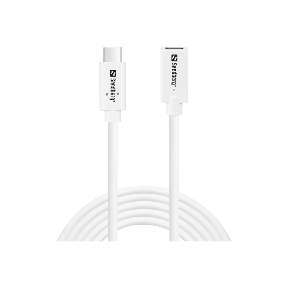Produktbild för Sandberg - USB typ C-kabel - 24 pin USB-C till 24 pin USB-C - 2 m