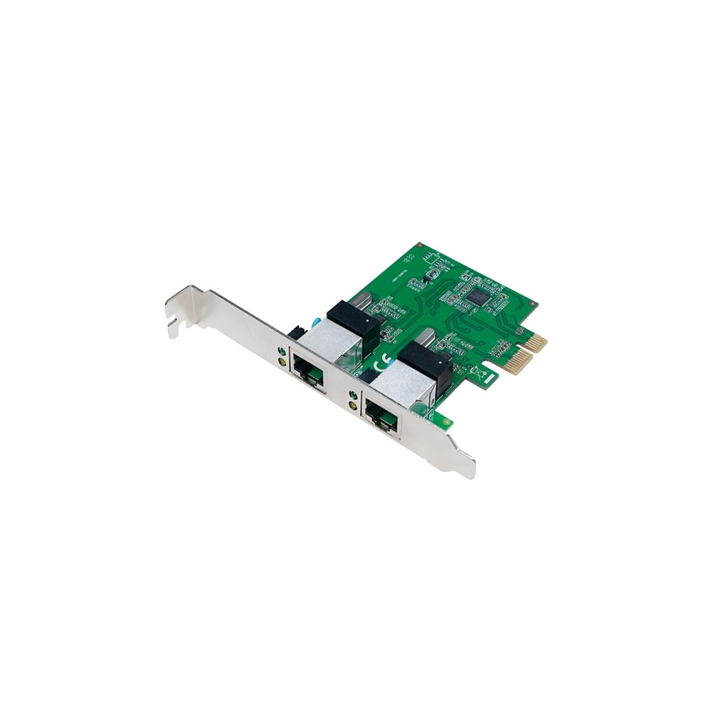 Produktbild för LogiLink - nätverksadapter - PCIe 2.0 - Gigabit Ethernet x 2
