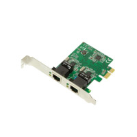 Produktbild för LogiLink - nätverksadapter - PCIe 2.0 - Gigabit Ethernet x 2
