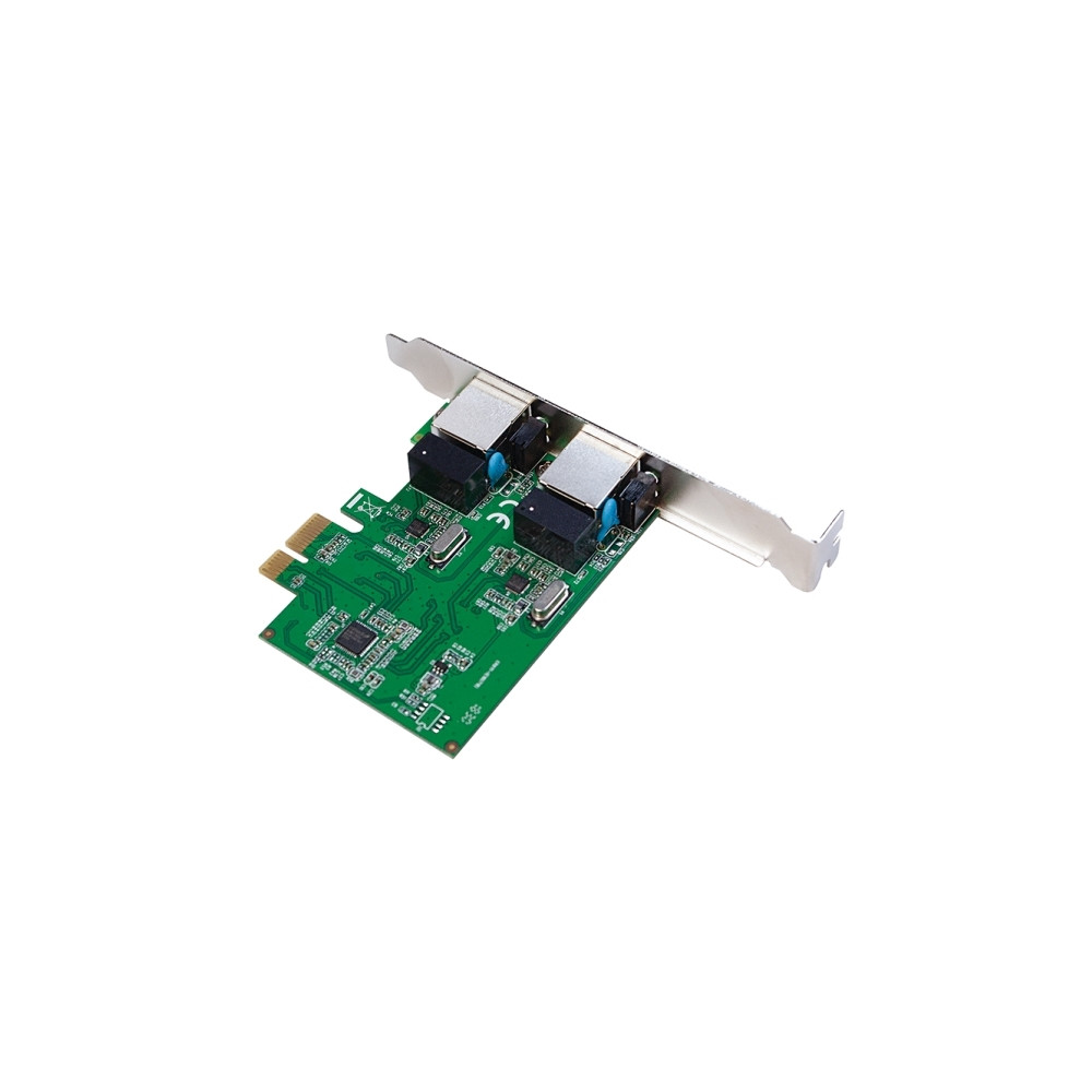Produktbild för LogiLink - nätverksadapter - PCIe 2.0 - Gigabit Ethernet x 2