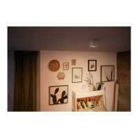 Produktbild för Philips myLiving - takspotlight - LED - 4.5 W - varmt ljus - 2200-2700 K - låda - vit
