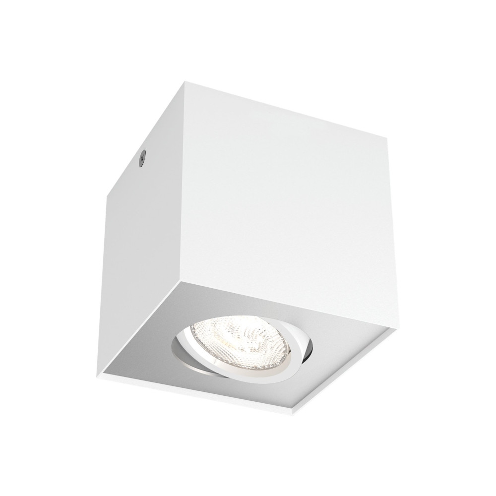 Produktbild för Philips myLiving - takspotlight - LED - 4.5 W - varmt ljus - 2200-2700 K - låda - vit