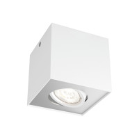 Produktbild för Philips myLiving - takspotlight - LED - 4.5 W - varmt ljus - 2200-2700 K - låda - vit
