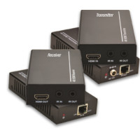 Produktbild för VivoLink Repeater / Amplifier - Set - video/ljud/infraröd förlängare - HDBaseT
