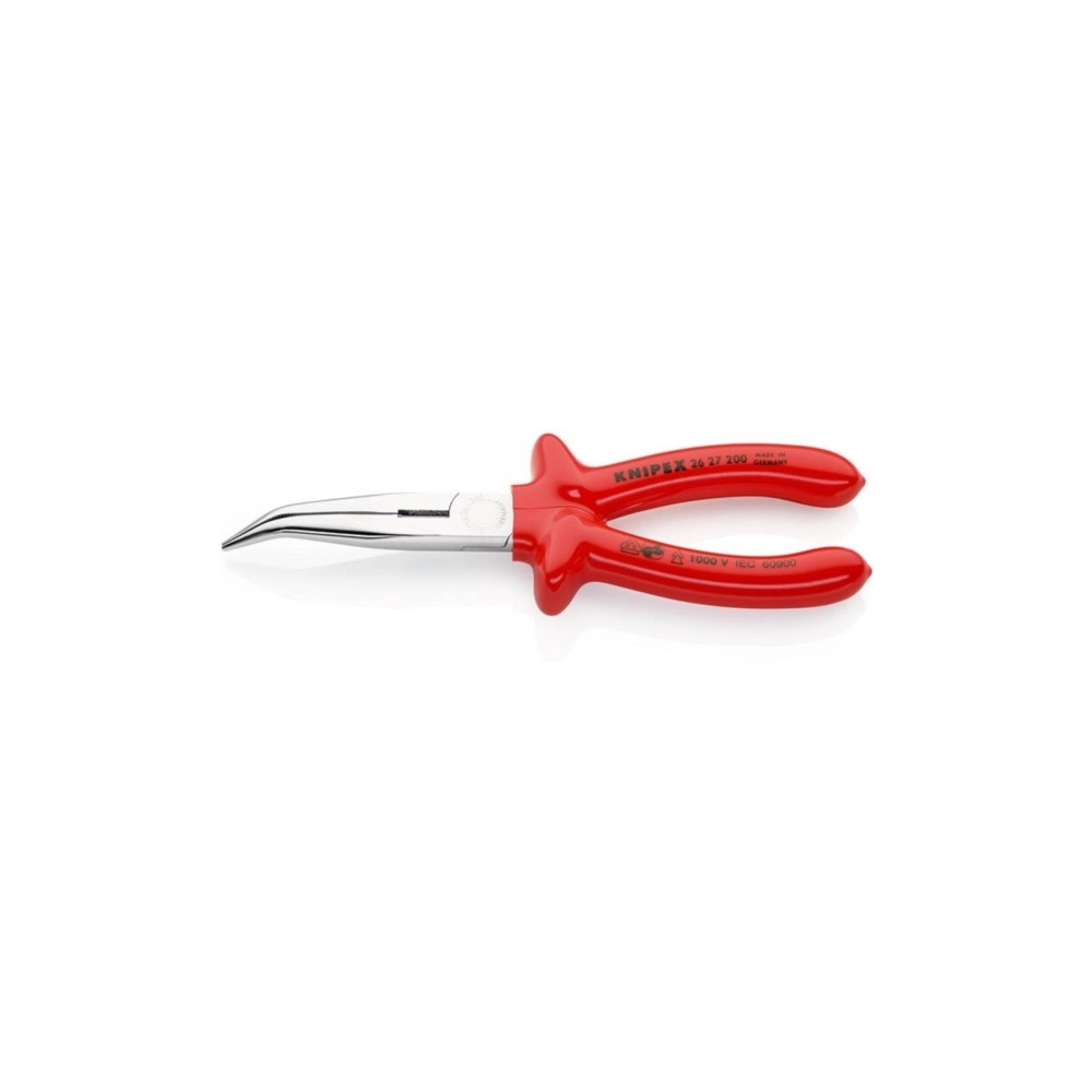 Produktbild för Knipex 26 27 200, Avbitartång, Kromvanadinstål, Plast, Röd,...