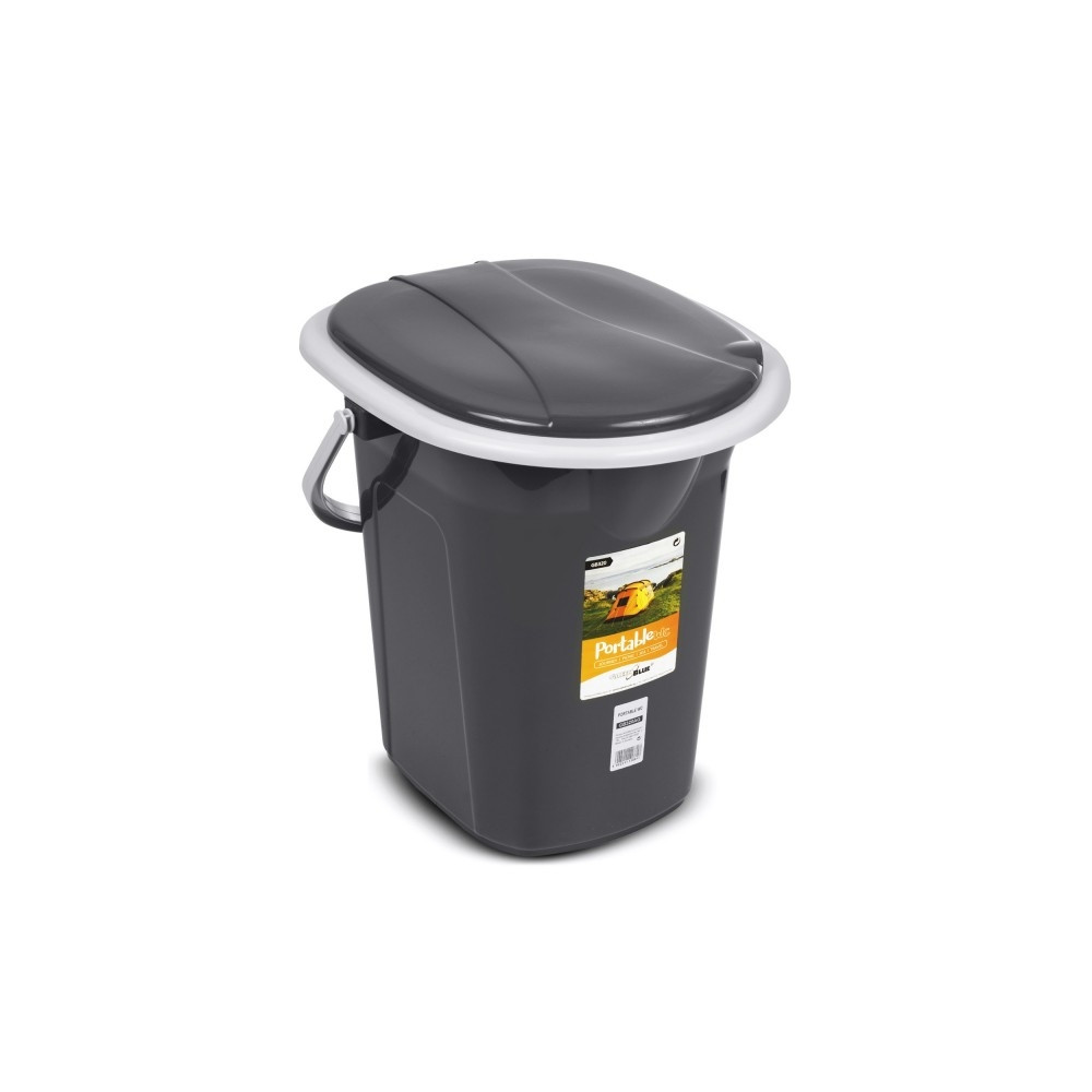 Produktbild för GreenBlue GB320 portabel campingtoalett WC-bhink 19L med han...