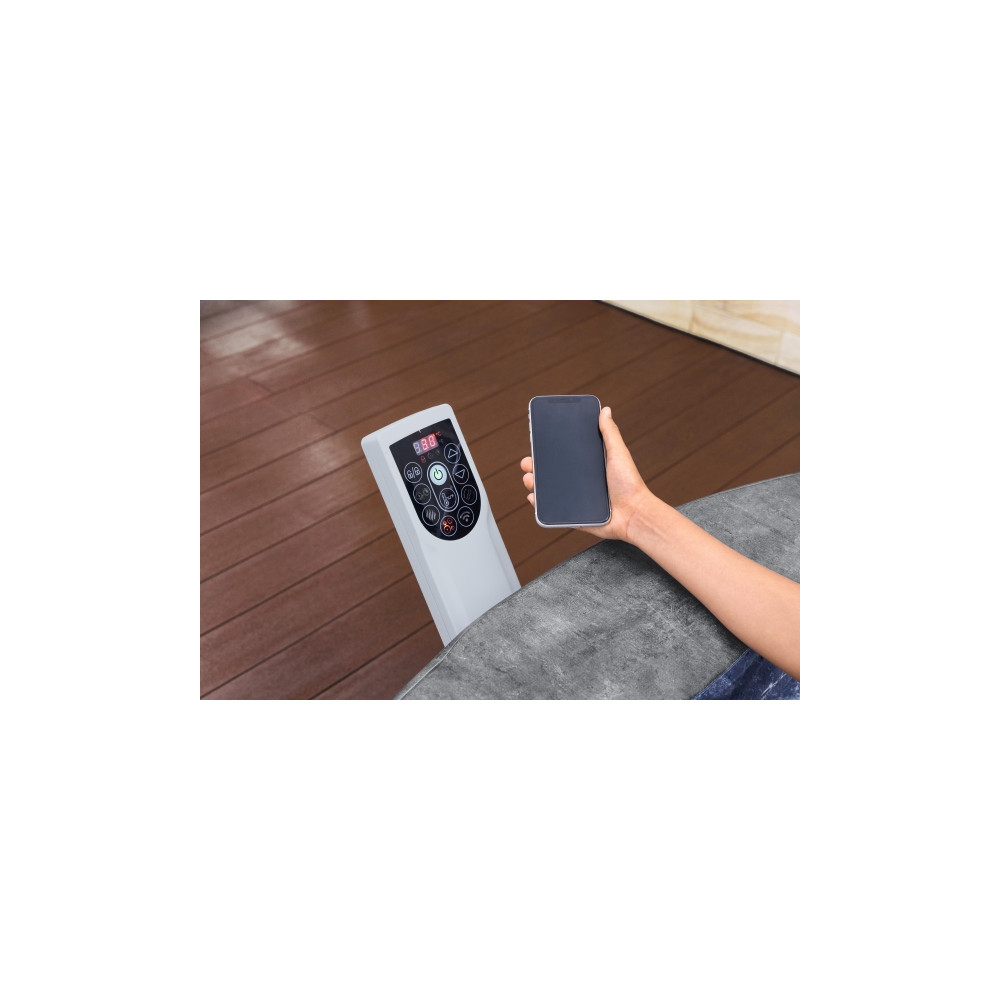 Produktbild för Bestway Lay-Z-Spa 6001V, 850 L, 6 person(er), Rund, Bubbel/J...