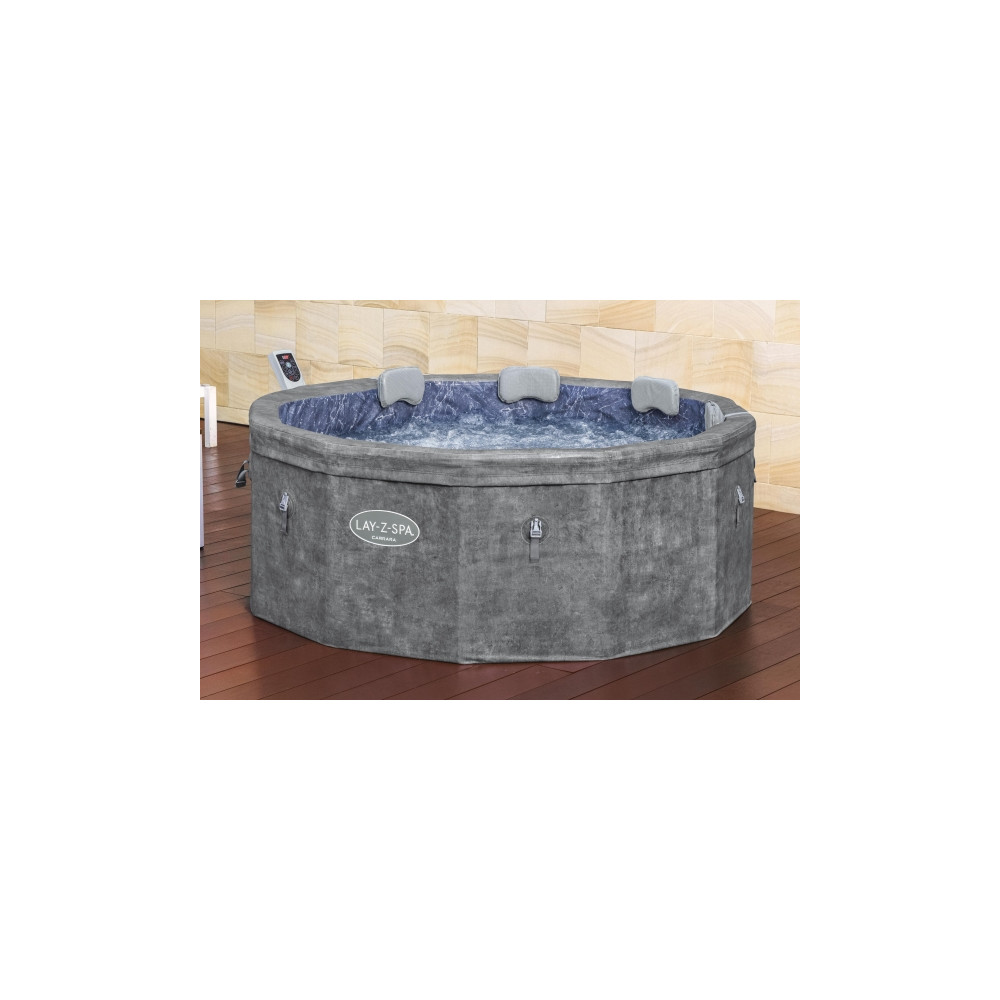 Produktbild för Bestway Lay-Z-Spa 6001V, 850 L, 6 person(er), Rund, Bubbel/J...