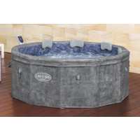 Produktbild för Bestway Lay-Z-Spa 6001V, 850 L, 6 person(er), Rund, Bubbel/J...