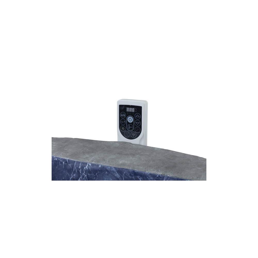 Produktbild för Bestway Lay-Z-Spa 6001V, 850 L, 6 person(er), Rund, Bubbel/J...