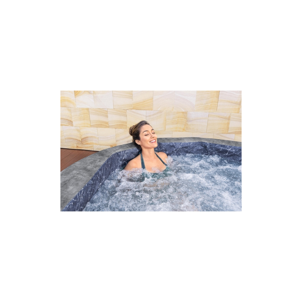 Produktbild för Bestway Lay-Z-Spa 6001V, 850 L, 6 person(er), Rund, Bubbel/J...