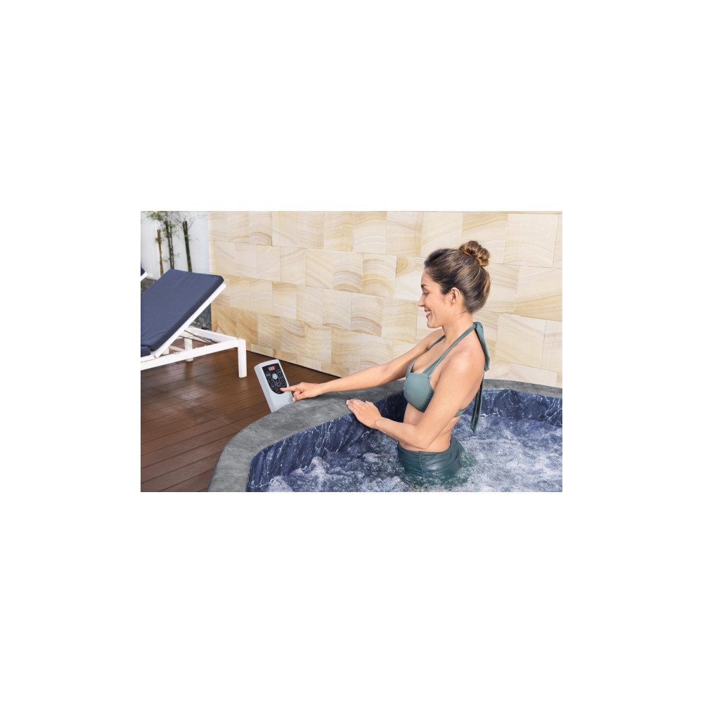 Produktbild för Bestway Lay-Z-Spa 6001V, 850 L, 6 person(er), Rund, Bubbel/J...