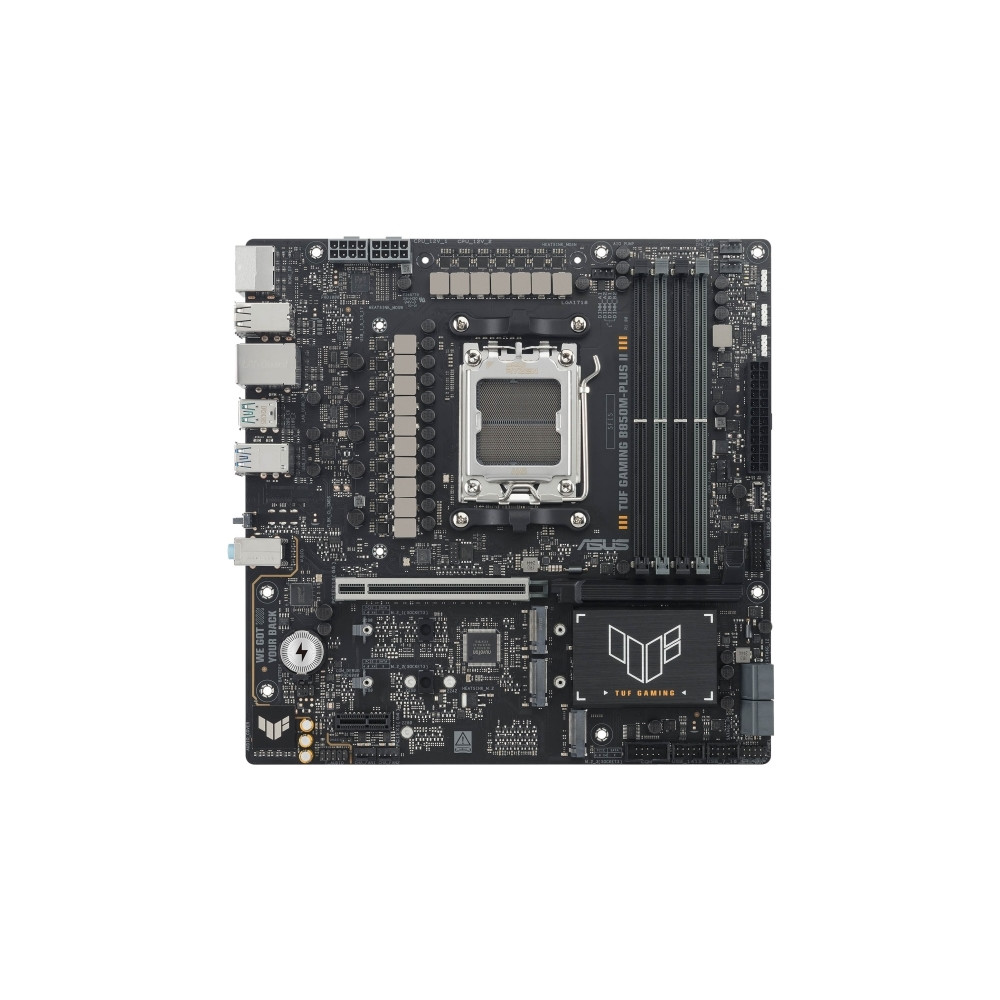 Produktbild för ASUS TUF GAMING B850M-PLUS II - moderkort - micro ATX - Socket AM5 - AMD B850