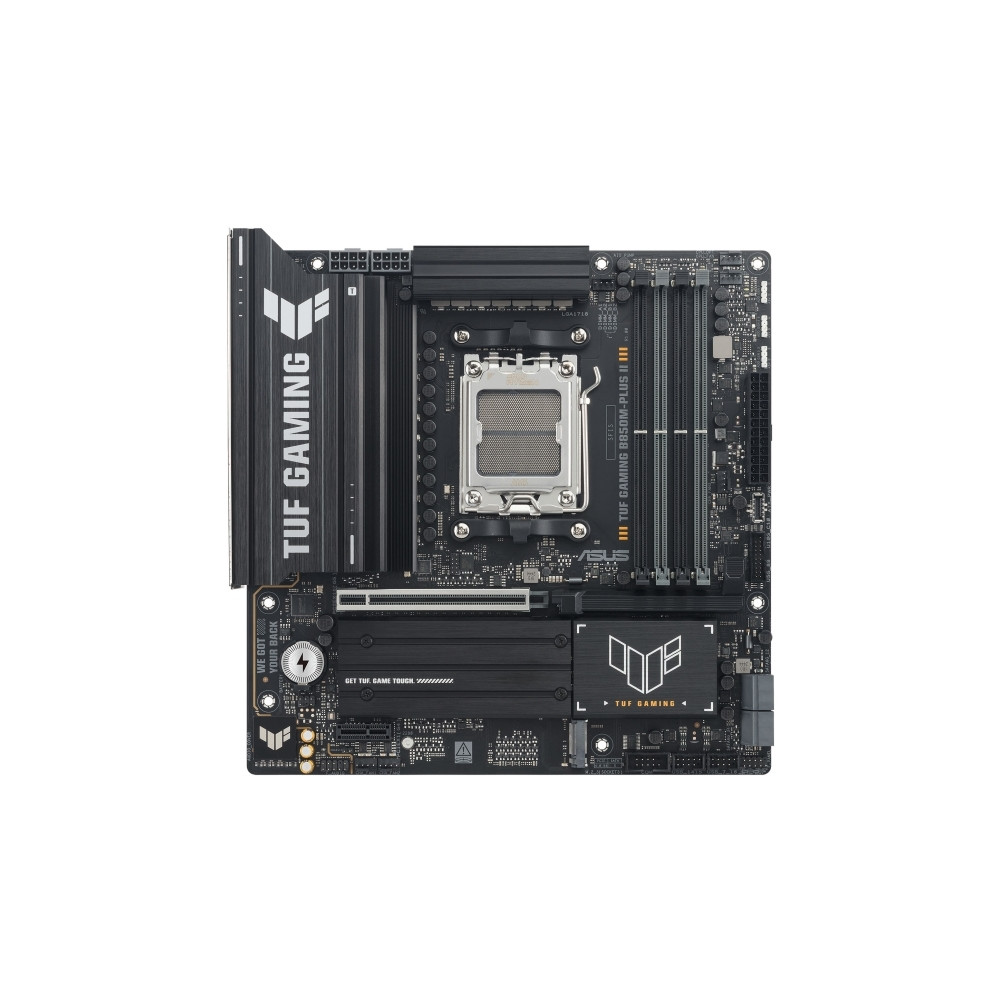 Produktbild för ASUS TUF GAMING B850M-PLUS II - moderkort - micro ATX - Socket AM5 - AMD B850