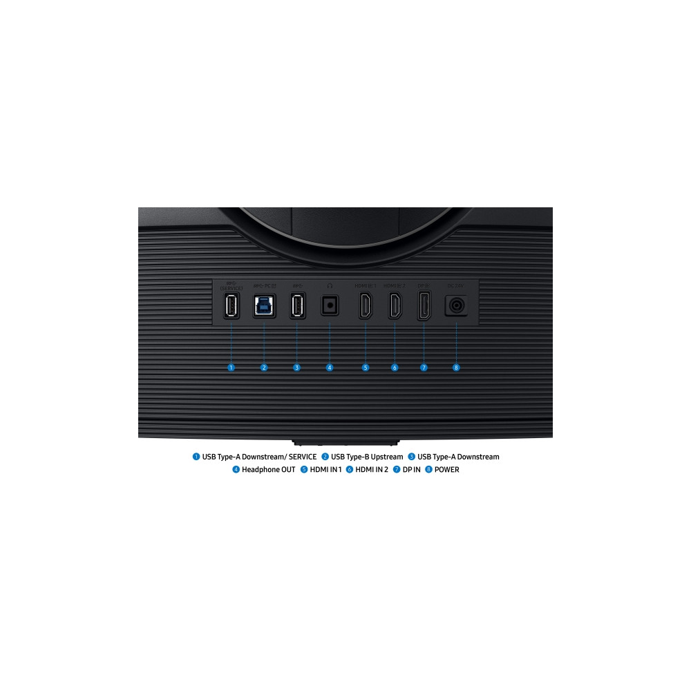 Produktbild för Samsung Odyssey G7 S37FG756EU - G75F Series - LED-skärm - böjd - 37" - HDR