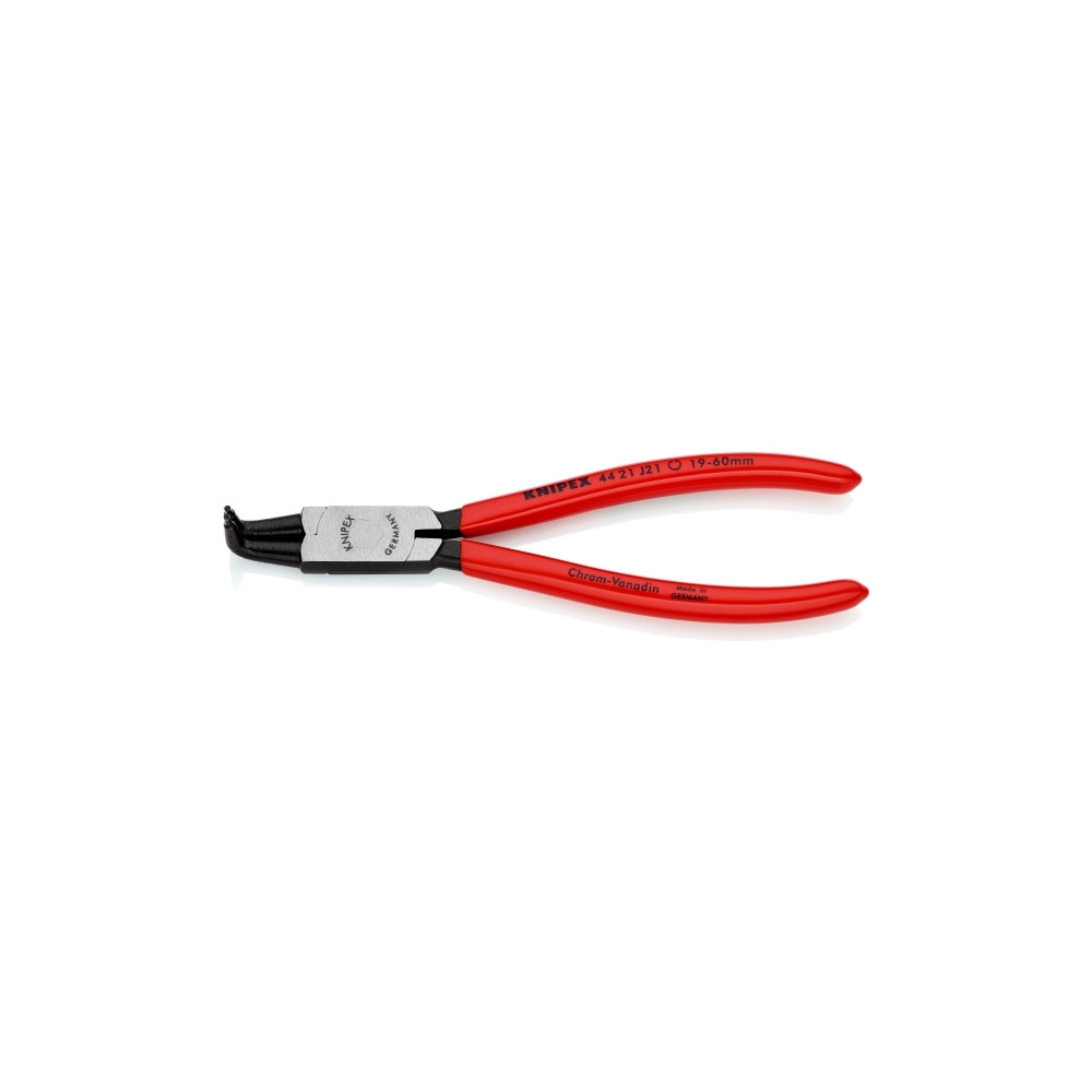 Produktbild för Knipex 44 21 J21, Låsringstång, Kromvanadinstål, Plast, Röd,...