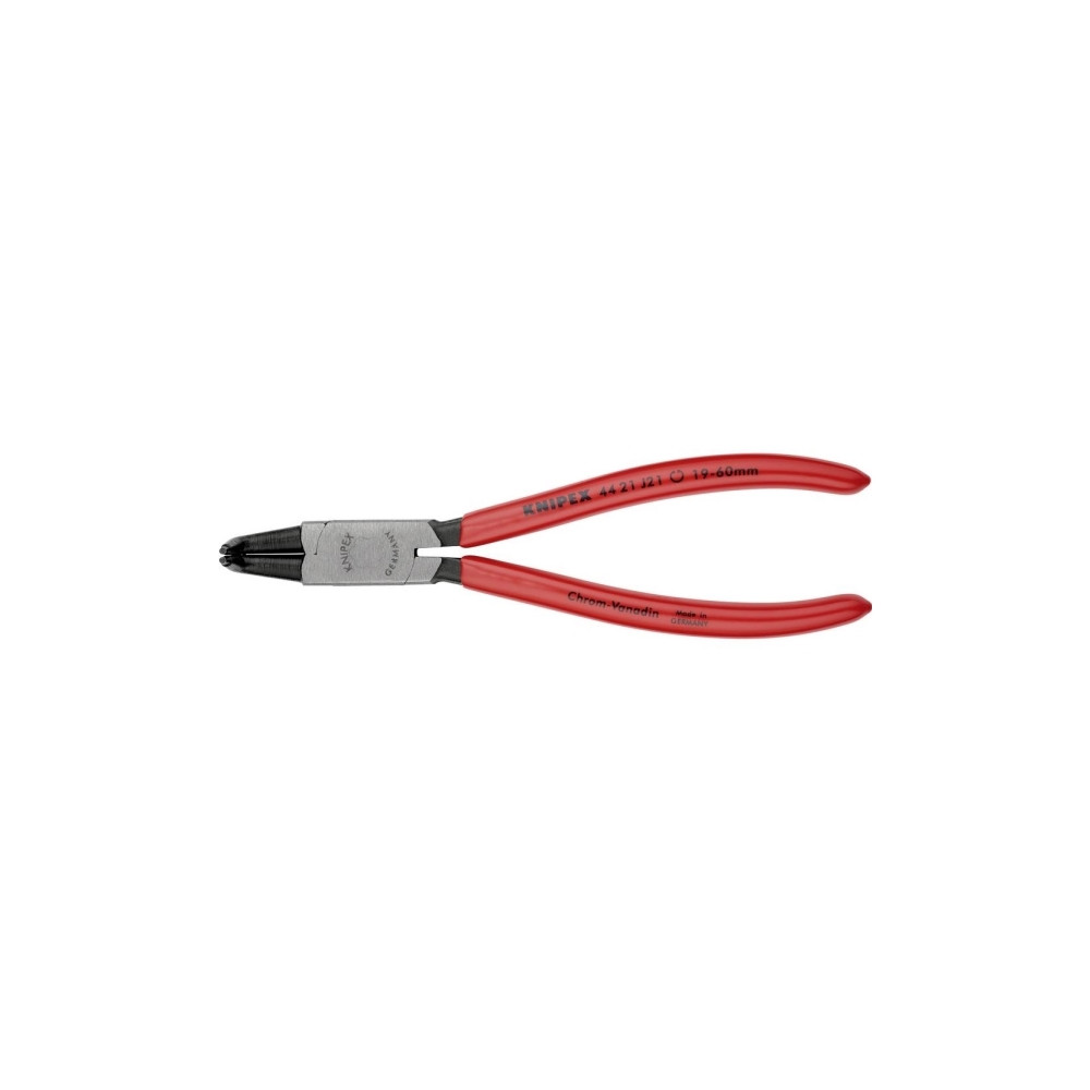 Produktbild för Knipex 44 21 J21, Låsringstång, Kromvanadinstål, Plast, Röd,...