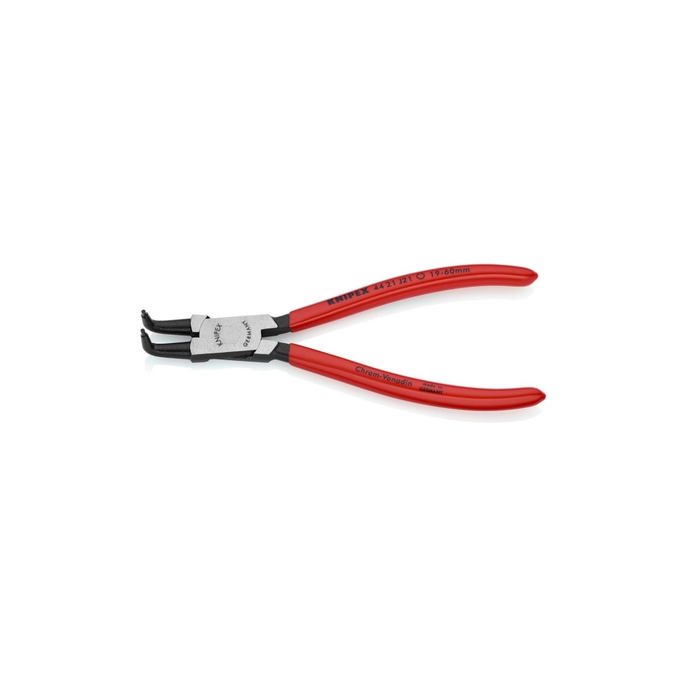 Produktbild för Knipex 44 21 J21, Låsringstång, Kromvanadinstål, Plast, Röd,...