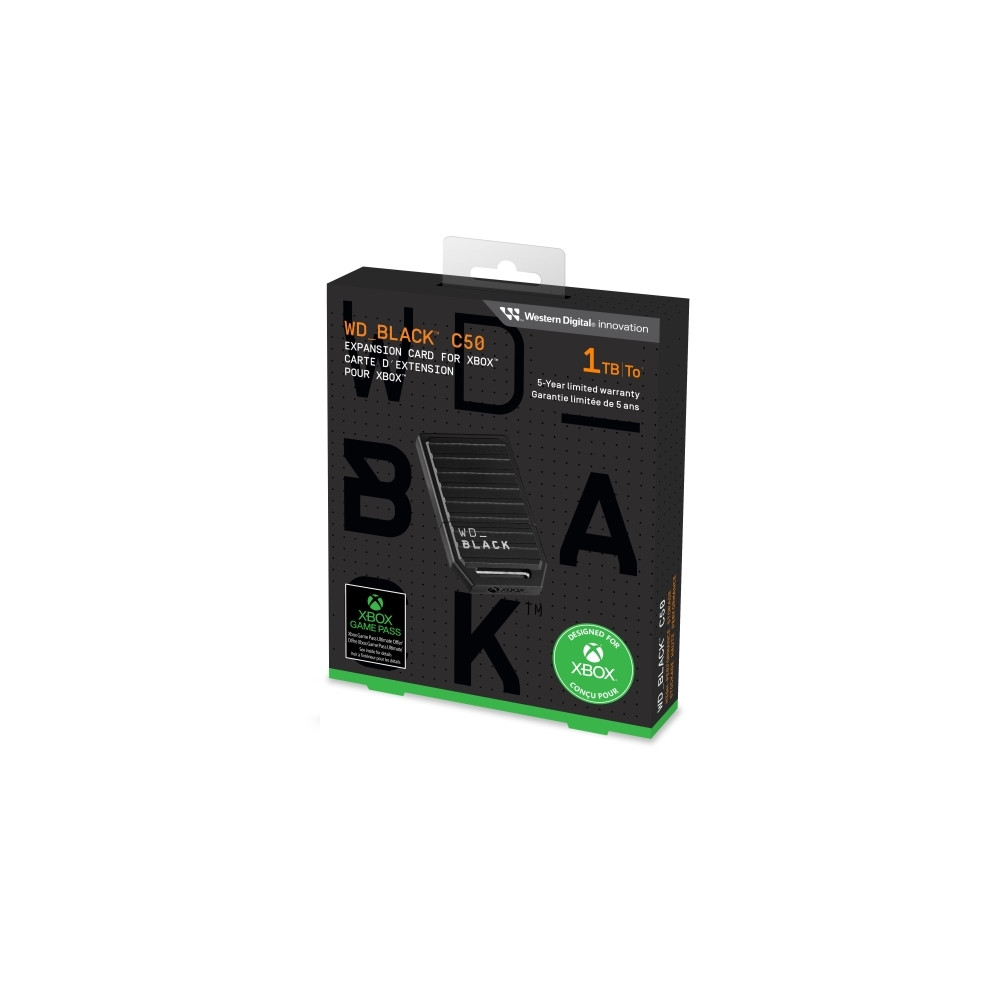 Produktbild för WD Black C50 Expansion Card for XBOX - hårddisk - 1 TB
