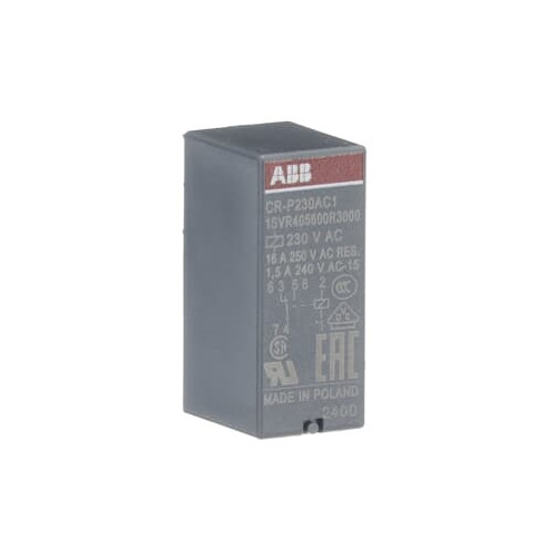 ABB ABB CR-P230AC1, Gränssnittsrelä, Grå, 24 V, 16 A, IP67, IEC/...