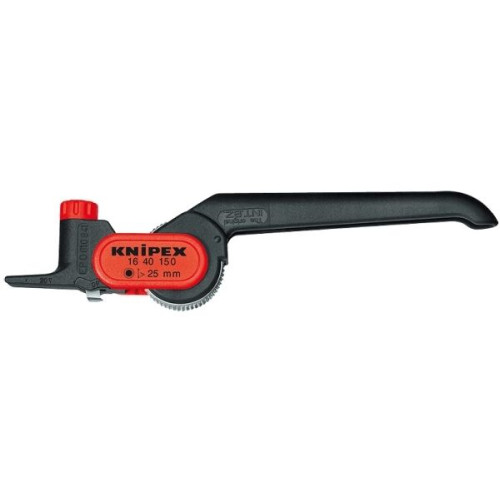 Knipex Knipex 16 40 150 SB, Handdriven kabelavbitare, Svart, Svart,...