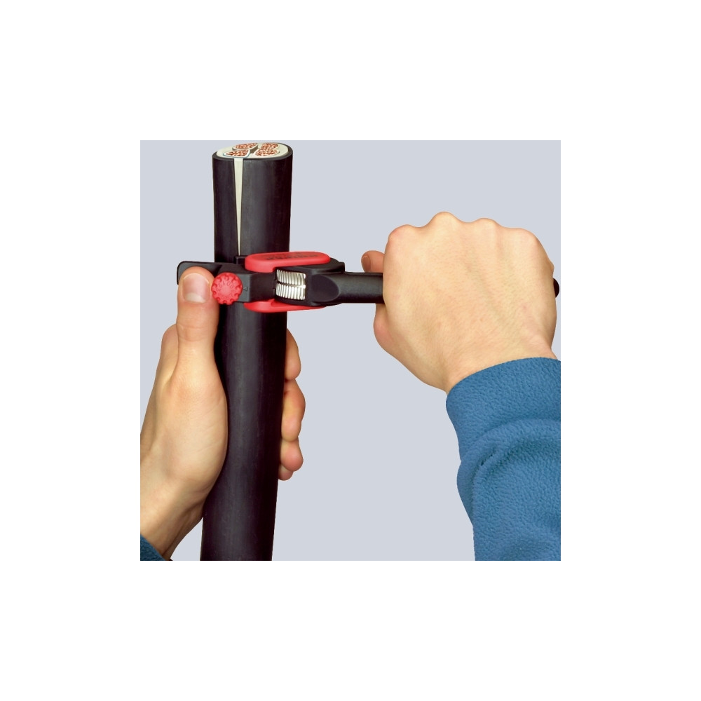 Produktbild för Knipex 16 40 150 SB, Handdriven kabelavbitare, Svart, Svart,...