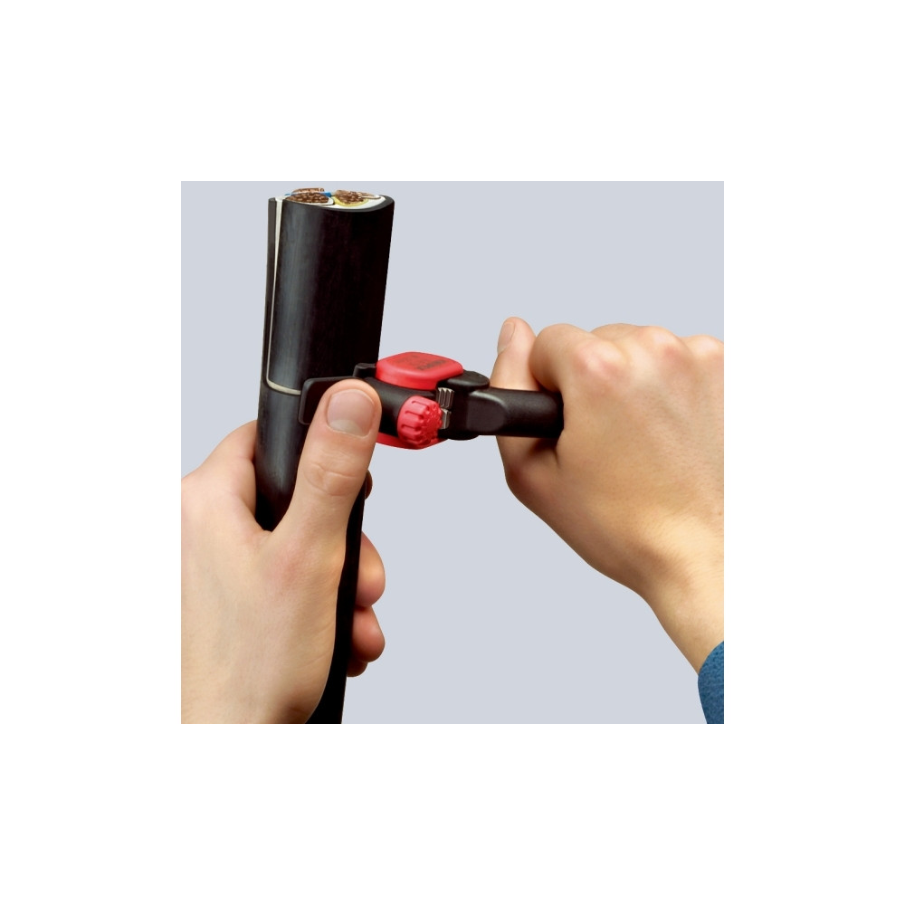 Produktbild för Knipex 16 40 150 SB, Handdriven kabelavbitare, Svart, Svart,...