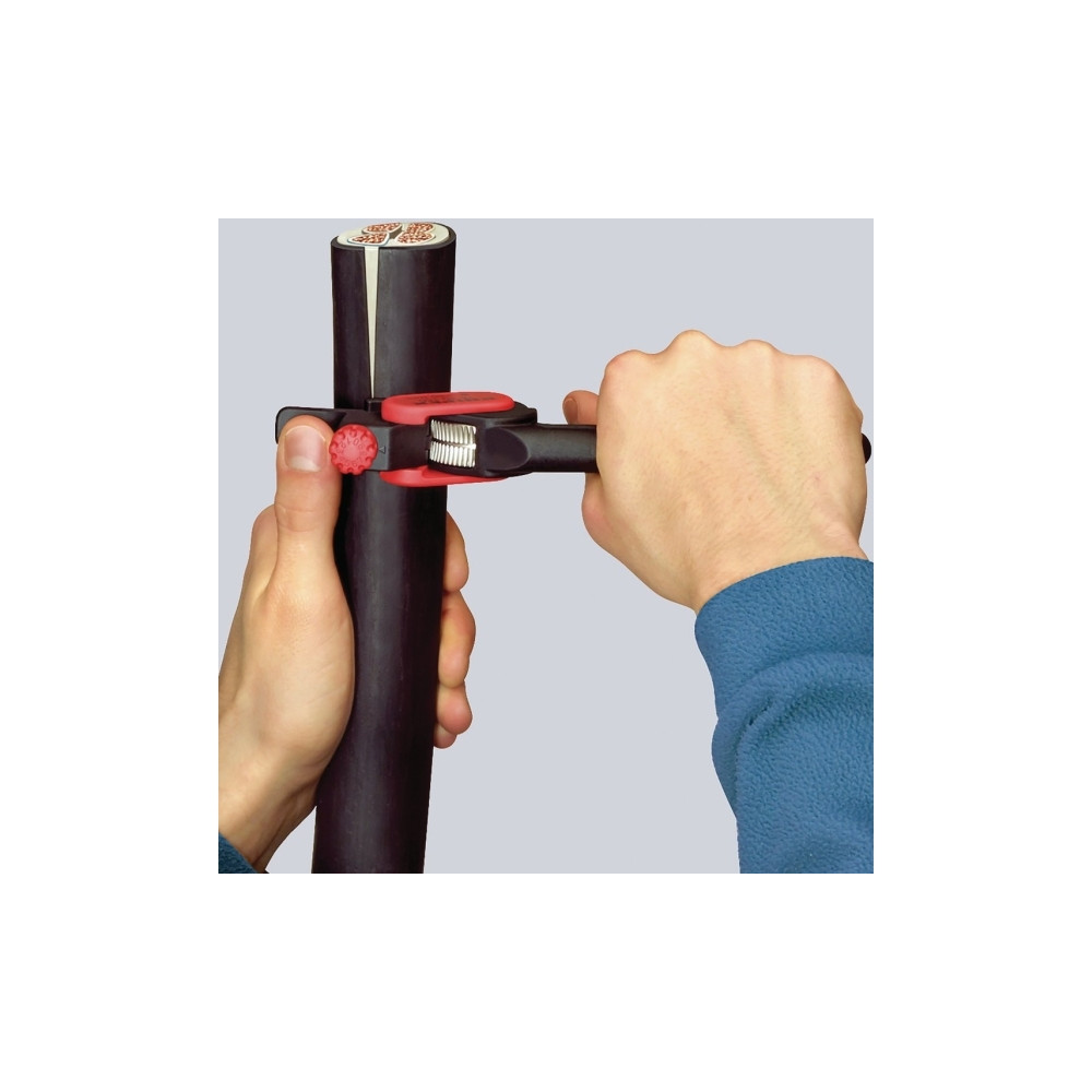 Produktbild för Knipex 16 40 150 SB, Handdriven kabelavbitare, Svart, Svart,...