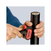 Produktbild för Knipex 16 40 150 SB, Handdriven kabelavbitare, Svart, Svart,...