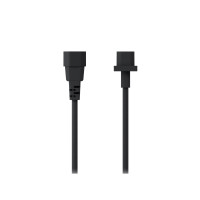 Produktbild för Ubiquiti - strömkabel - power IEC 60320 C13 till IEC 60320 C14 - 1.8 m