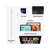 Produktbild för Apple 11-inch iPad Air M4 Wi-Fi + Cellular - surfplatta - 128 GB - 11" - 3G, 4G, 5G
