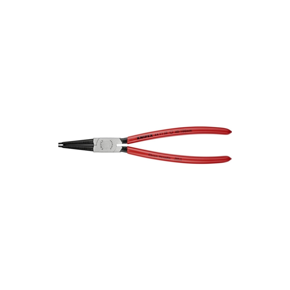 Produktbild för Knipex 44 11 J3, Låsringstång, Kromvanadinstål, Plast, Röd,...