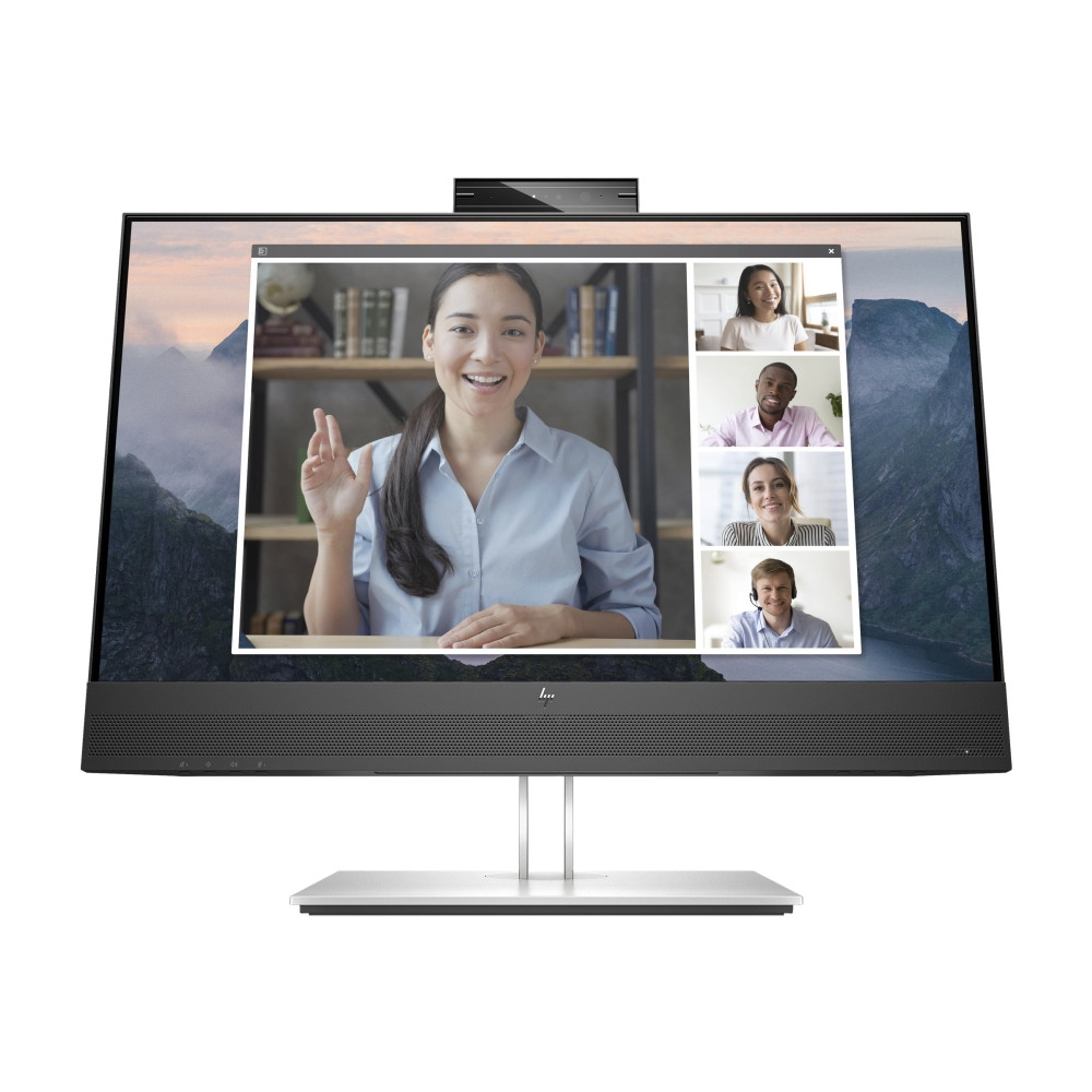 Produktbild för HP E24mv G4 Conferencing Monitor - E-Series - LED-skärm - Full HD (1080p) - 24"