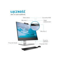 Produktbild för HP E24mv G4 Conferencing Monitor - E-Series - LED-skärm - Full HD (1080p) - 24"