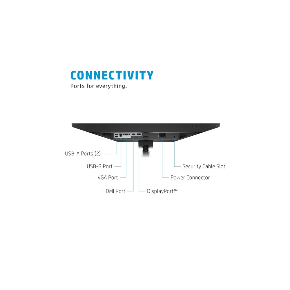 Produktbild för HP E24mv G4 Conferencing Monitor - E-Series - LED-skärm - Full HD (1080p) - 24"