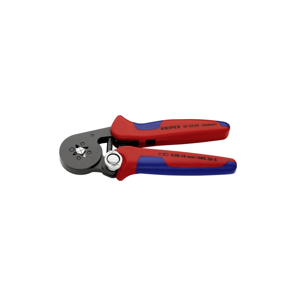Produktbild för KNIPEX Self-Adjusting Crimping Pliers - hopfalsningsverktyg