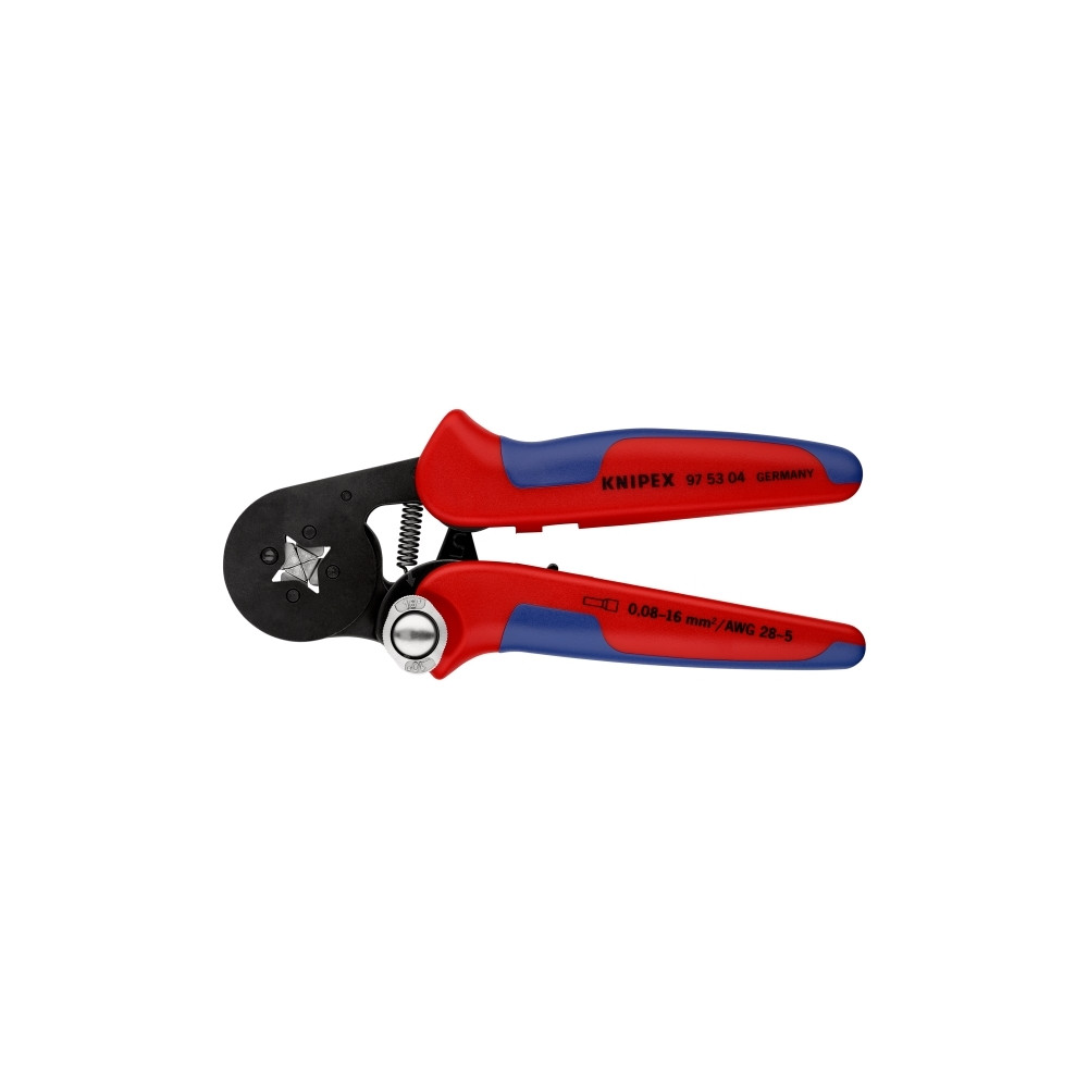 Produktbild för KNIPEX Self-Adjusting Crimping Pliers - hopfalsningsverktyg