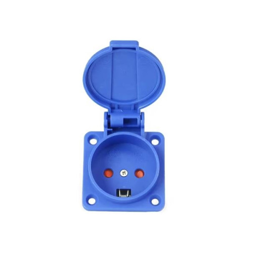 elperium ELPERIUM infälld stickdosa med lock, dansk kontakt 16A 230V...