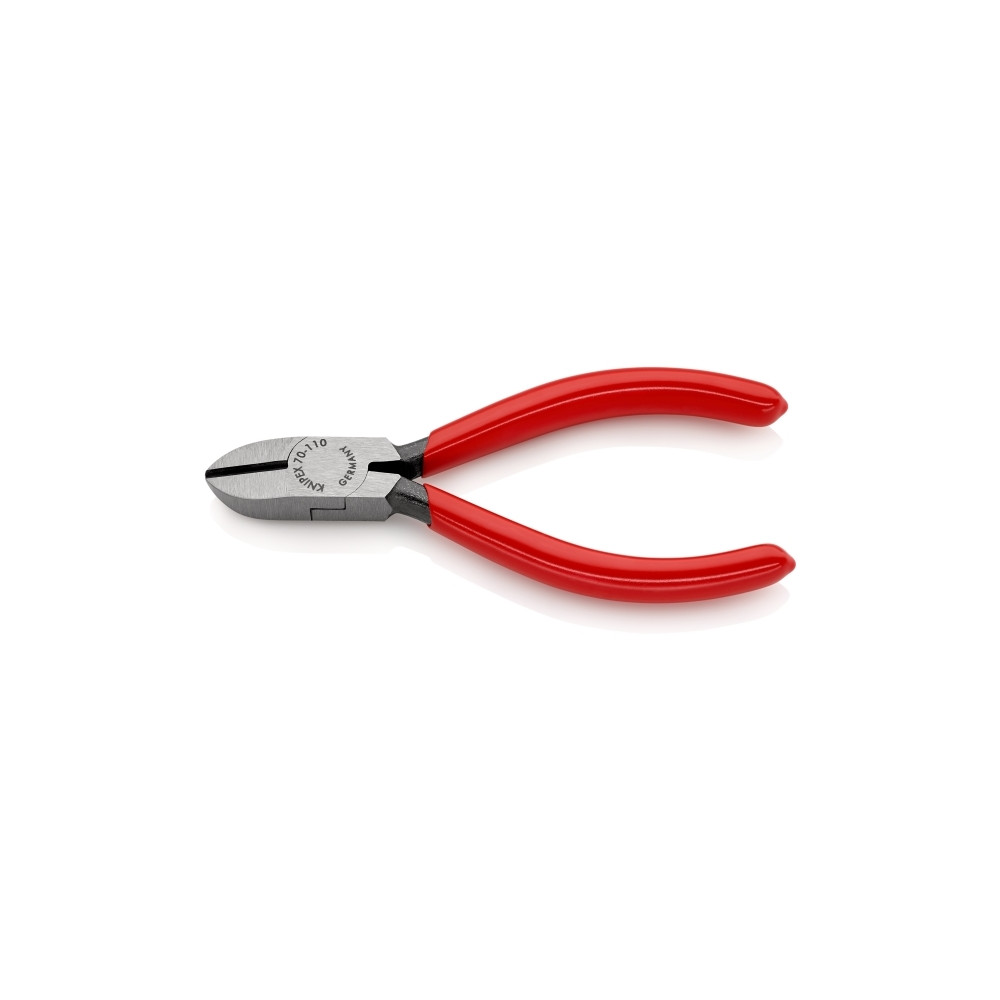 Produktbild för Knipex 70 01 110, Avbitartång, Stål, Plast, Röd, 110 mm, 80...