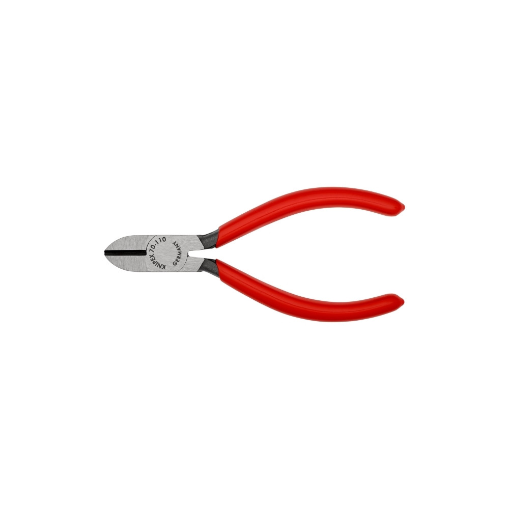 Produktbild för Knipex 70 01 110, Avbitartång, Stål, Plast, Röd, 110 mm, 80...