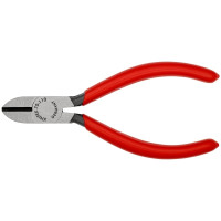 Produktbild för Knipex 70 01 110, Avbitartång, Stål, Plast, Röd, 110 mm, 80...