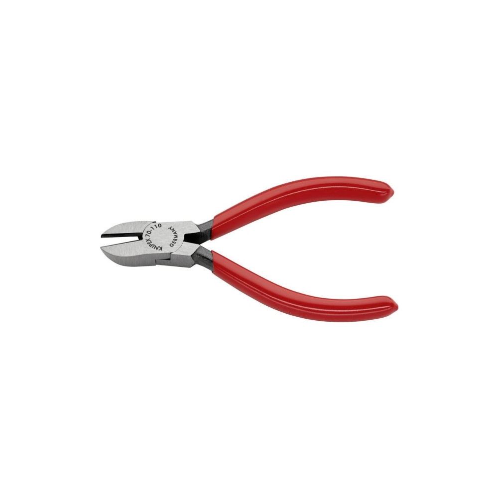 Produktbild för Knipex 70 01 110, Avbitartång, Stål, Plast, Röd, 110 mm, 80...