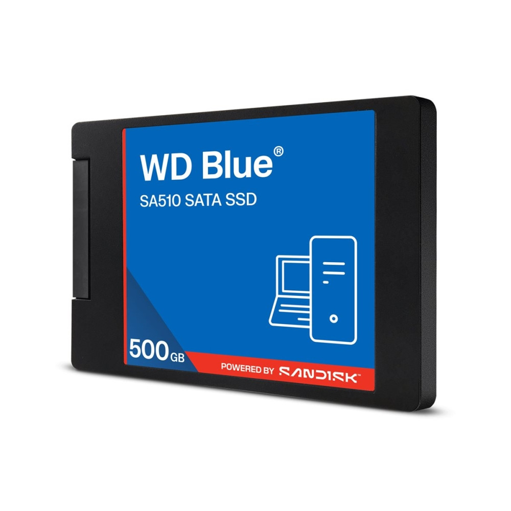 Produktbild för WD Blue SA510 - SSD - 500 GB - SATA 6Gb/s