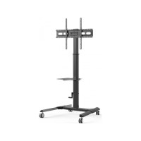 Produktbild för TECHly vagn - för LCD-TV - with shelf - svart